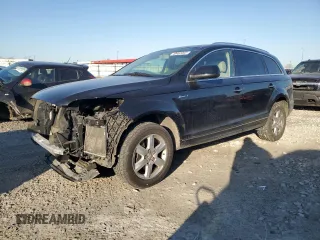 2015 Audi Q7 3.0T Premium Plus with VIN WA1LGAFEXFD015148, listed as a Copart auction lot 48402065 with 188,916 mi miles and Salvage Title. Bid and sale history available at carsss.com. Image 1.