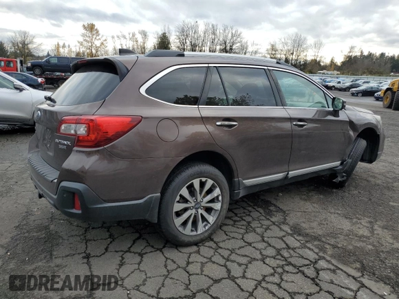 2019 Subaru Outback Touring with VIN 4S4BSETC9K3390678, listed as a Copart auction lot 81378674 with 64,472 mi miles and Salvage title. Bid and sale history available at DreamBid. Image 3.