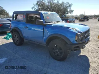 2024 Ford Bronco Black Diamond with VIN 1FMDE1AH3RLA45289, listed as a Copart auction lot 87805915 with 4,644 mi miles and Salvage title. Bid and sale history available at DreamBid. Image 4.