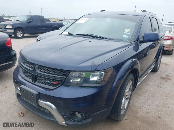 2017 Dodge Journey Crossroad Plus with VIN 3C4PDCGG4HT538951, listed as a IAAI auction lot 41893197 with 107,493 mi miles. Bid and sale history available at carsss.com. Image 17.