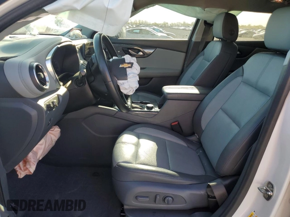 2020 Chevrolet Blazer LT with VIN 3GNKBDRS7LS659518, listed as a Copart auction lot 53249805 with 122,883 mi miles and Salvage title. Bid and sale history available at DreamBid. Image 7.