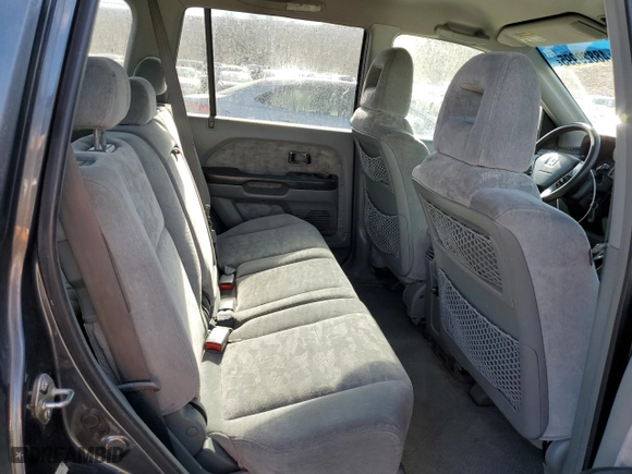2004 Honda Pilot EX with VIN 2HKYF18404H585637, listed as a Copart auction lot 48829995 with 214,395 mi miles and Salvage Title. Bid and sale history available at carsss.com. Image 11.