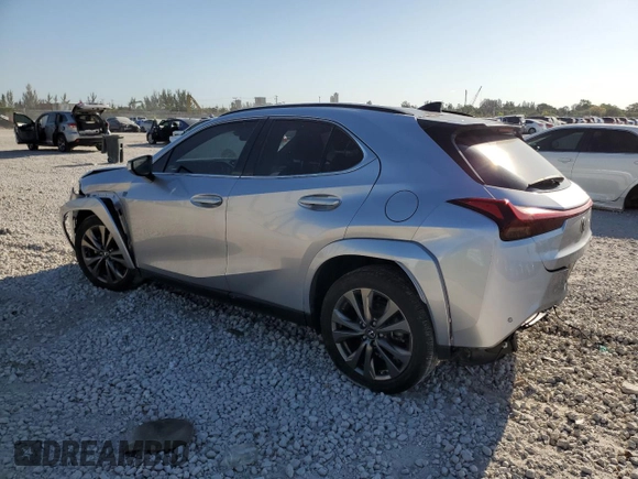 2024 Lexus UX 250h F Sport z VIN JTHB6JBHXR2160693, wystawiony jako Copart lot #53131285 z przebiegiem 40 938 mil mil oraz Szkoda całkowita • Salvage title. Historia ofert i sprzedaży dostępna na DreamBid. Obrazek 2.