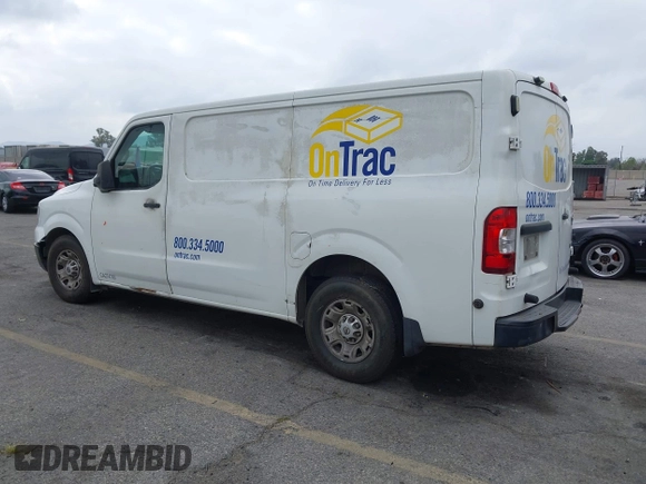 2012 Nissan NV S with VIN 1N6BF0KL6CN104110, listed as a IAAI auction lot 42118153 with 382,169 mi miles. Bid and sale history available at carsss.com. Image 3.