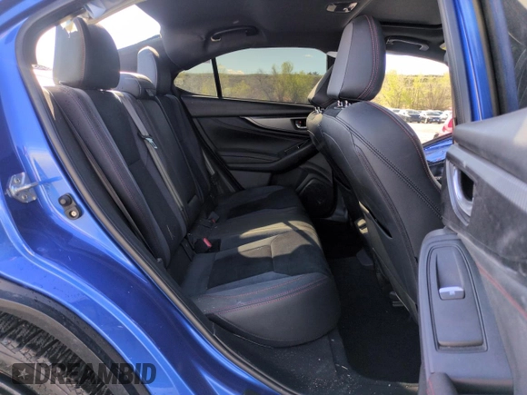 2022 Subaru WRX Limited with VIN JF1VBAL66N9022471, listed as a Copart auction lot 54058415 with 21,239 mi miles and Salvage title. Bid and sale history available at DreamBid. Image 10.