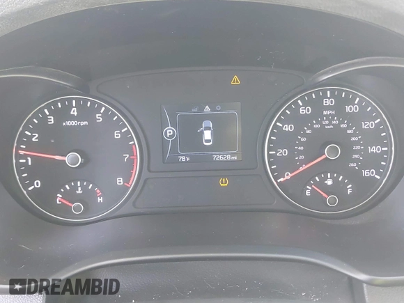 2016 Kia Optima LX Turbo with VIN 5XXGT4L15GG022697, listed as a IAAI auction lot 41410728 with 72,628 mi miles. Bid and sale history available at carsss.com. Image 7.