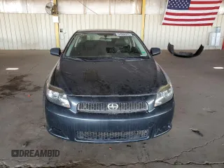 2005 Scion tC with VIN JTKDE177950027533, listed as a Copart auction lot 54366975 with 179,693 mi miles and Salvage Title. Bid and sale history available at carsss.com. Image 5.