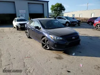2021 Subaru Impreza Sport with VIN 4S3GKAL64M3604797, listed as a Copart auction lot 70964724 with 0 mi miles and Salvage Title. Bid and sale history available at carsss.com. Image 11.