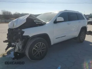 2020 Jeep Grand Cherokee Laredo E with VIN 1C4RJEAGXLC219841, listed as a Copart auction lot 48617635 with 35,325 mi miles and Salvage title. Bid and sale history available at DreamBid. Image 1.