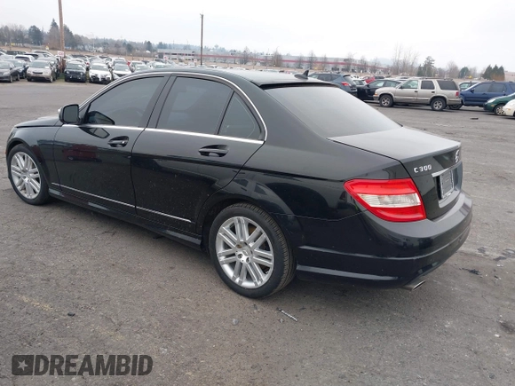 2009 Mercedes-Benz C 300 Sport with VIN WDDGF54X39R059754, listed as a IAAI auction lot 41468979 with 182,285 mi miles and . Bid and sale history available at DreamBid. Image 3.