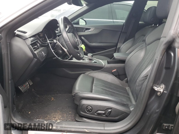 2018 Audi A5 Sportback Premium Plus with VIN WAUENCF55JA136824, listed as a Copart auction lot 47291714 with 33,866 mi miles. Bid and sale history available at carsss.com. Image 7.
