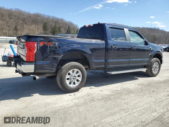 2021 Ford Super Duty F-250 SRW XL with VIN 1FT7W2BN3MEC29069, listed as a Copart auction lot 50493145 with 34,326 mi miles and Salvage Title. Bid and sale history available at carsss.com. Image 3.