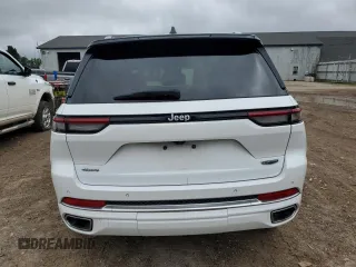 2022 Jeep Grand Cherokee Summit Reserve with VIN 1C4RJHEG6N8610843, listed as a Copart auction lot 63500415 with 77,436 mi miles and Clean title. Bid and sale history available at DreamBid. Image 6.