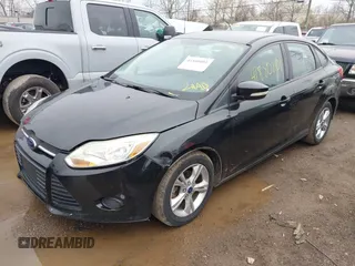 2013 Ford Focus SE with VIN 1FADP3F24DL300450, listed as a IAAI auction lot 41880801 with 161,633 mi miles. Bid and sale history available at carsss.com. Image 2.