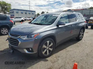 2018 Chevrolet Traverse LT с VIN 1GNEVHKW6JJ216073, выставлен на аукционе Copart как лот 62376185 с пробегом 112 780 миль миль и Списание • Salvage title. История ставок и продаж доступна на DreamBid. Изображение 1.