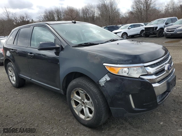 2014 Ford Edge SEL with VIN 2FMDK4JC3EBA30610, listed as a Copart auction lot 48188175 with 151,455 mi miles and Clean Title. Bid and sale history available at carsss.com. Image 4.