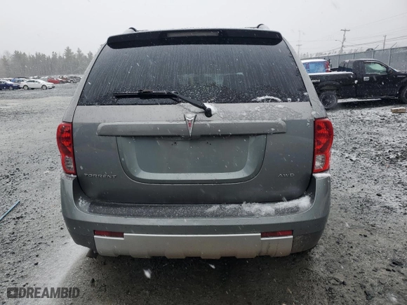 2006 Pontiac Torrent with VIN 2CKDL73F366098788, listed as a Copart auction lot 51810125 with 249,049 mi miles and Clean Title. Bid and sale history available at carsss.com. Image 6.