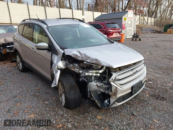 2018 Ford Escape SEL with VIN 1FMCU9HD6JUA58844, listed as a IAAI auction lot 40863795 with 74,907 mi miles. Bid and sale history available at carsss.com. Image 1.
