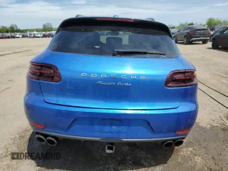 2017 Porsche Macan Turbo with VIN WP1AF2A59HLB60007, listed as a Copart auction lot 58046935 with 183,683 mi miles and Salvage title. Bid and sale history available at DreamBid. Image 6.