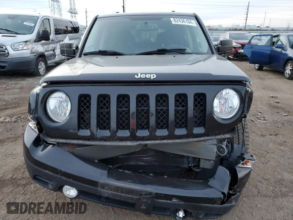 2014 Jeep Patriot Latitude with VIN 1C4NJPFA3ED721876, listed as a Copart auction lot 82436104 with 103,703 mi miles and Salvage Title. Bid and sale history available at carsss.com. Image 5.