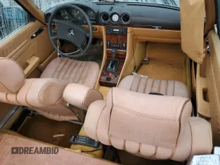 1984 Mercedes-Benz 380 with VIN WDBBA45A9EA011044, listed as a Copart auction lot 74674534 with 88,415 mi miles and Non Repairable. Bid and sale history available at carsss.com. Image 8.