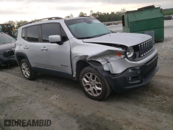 2018 Jeep Renegade Latitude с VIN ZACCJBBBXJPH00351, выставлен на аукционе Copart как лот 57058075 с пробегом 106 397 миль миль и Списание • Salvage title. История ставок и продаж доступна на DreamBid. Изображение 4.