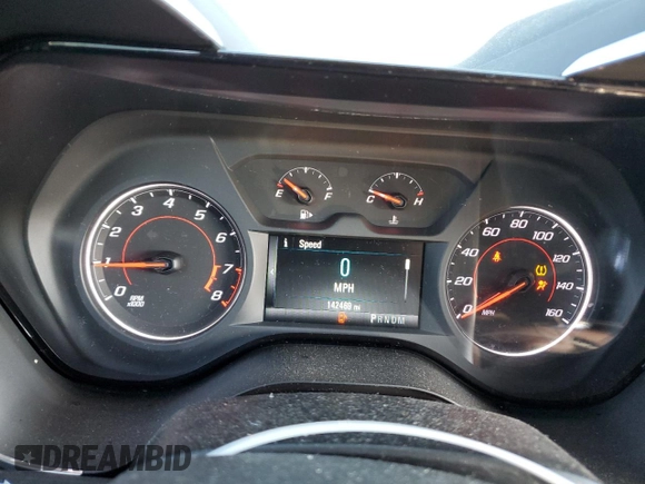 2017 Chevrolet Camaro 1LT with VIN 1G1FB3DS0H0174074, listed as a Copart auction lot 46673875 with 142,469 mi miles and Salvage Title. Bid and sale history available at carsss.com. Image 9.