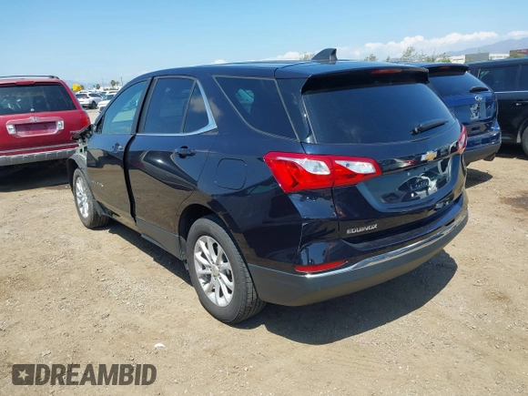2021 Chevrolet Equinox LT with VIN 3GNAXKEV2MS141755, listed as a IAAI auction lot 42126190 with 74,357 mi miles and . Bid and sale history available at DreamBid. Image 3.