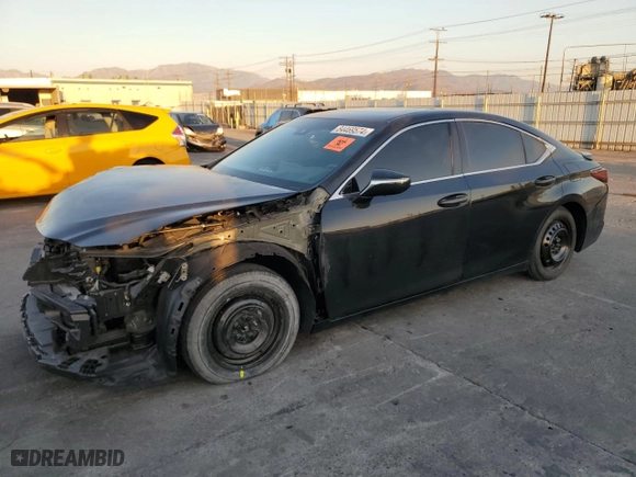 2023 Lexus ES with VIN 58AJZ1B13PU149760, listed as a Copart auction lot 84469574 with 26,183 mi miles and Salvage Title. Bid and sale history available at carsss.com. Image 1.