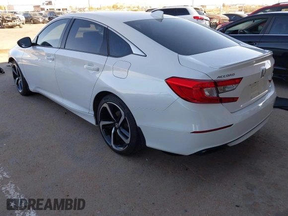 2019 Honda Accord Sedan Sport 1.5T with VIN 1HGCV1F33KA086621, listed as a IAAI auction lot 41612182 with 74,577 mi miles. Bid and sale history available at carsss.com. Image 3.