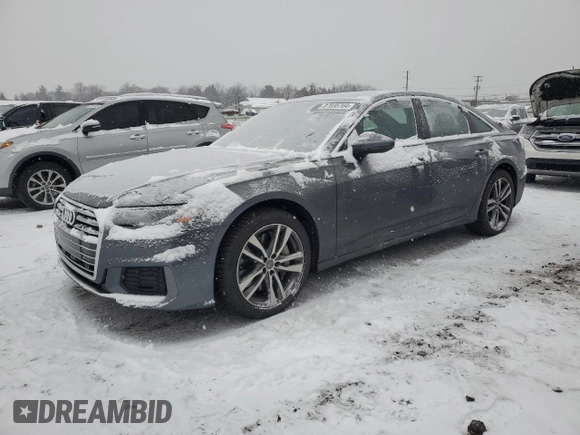 2019 Audi A6 Premium with VIN WAUK2AF26KN129915, listed as a Copart auction lot 87035704 with 31,206 mi miles and Salvage Title. Bid and sale history available at carsss.com. Image 1.