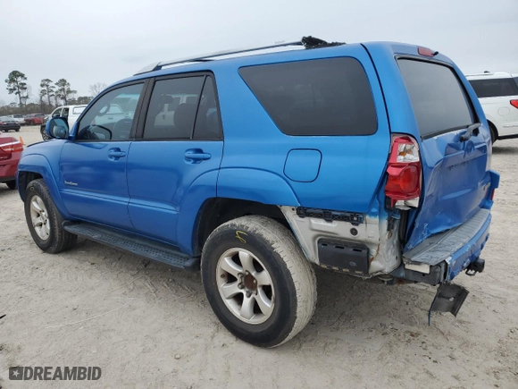 2005 Toyota 4Runner SR5 with VIN JTEZU14R558031744, listed as a Copart auction lot 46337445 with 249,301 mi miles and Salvage Title. Bid and sale history available at carsss.com. Image 2.