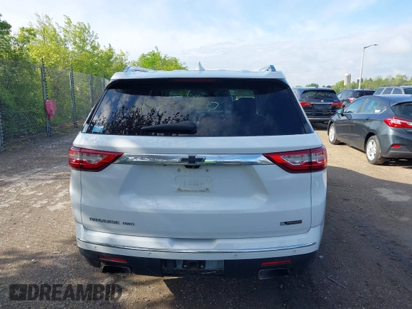 2018 Chevrolet Traverse Premier с VIN 1GNEVJKW6JJ252630, выставлен на аукционе IAAI как лот 42354347 с пробегом 130 474 миль миль и . История ставок и продаж доступна на DreamBid. Изображение 16.