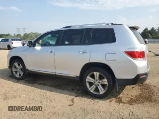 2012 Toyota Highlander Limited with VIN 5TDDK3EH7CS133108, listed as a Copart auction lot 60287995 with 201,779 mi miles and Salvage title. Bid and sale history available at DreamBid. Image 2.