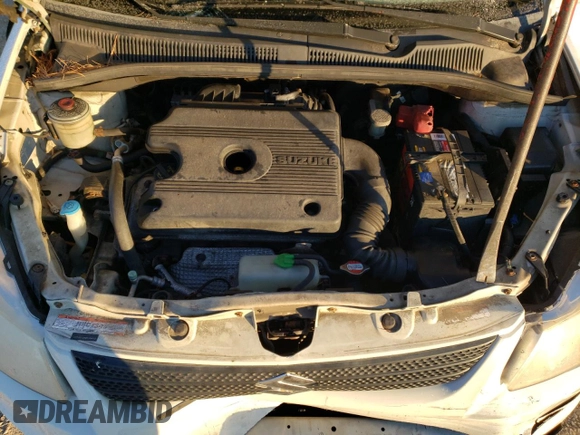 2008 Suzuki SX4 with VIN JS2YB413985104472, listed as a Copart auction lot 82954854 with 167,430 mi miles and Salvage Title. Bid and sale history available at carsss.com. Image 13.