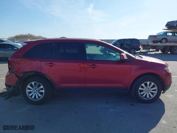 2007 Ford Edge SEL with VIN 2FMDK38C37BB30015, listed as a IAAI auction lot 41773823 with 211,621 mi miles. Bid and sale history available at carsss.com. Image 14.