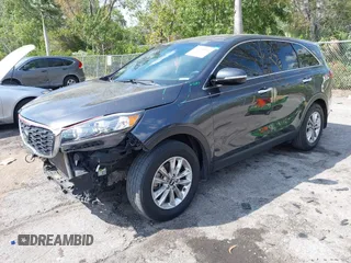 2019 Kia Sorento LX with VIN 5XYPG4A32KG538030, listed as a IAAI auction lot 41628882 with 120,392 mi miles. Bid and sale history available at carsss.com. Image 18.
