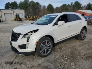 2020 Cadillac XT5 Premium Luxury AWD with VIN 1GYKNDRS3LZ153021, listed as a Copart auction lot 49296375 with 39,142 mi miles and Salvage Title. Bid and sale history available at DreamBid. Image 1.