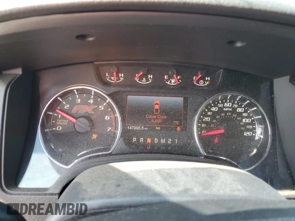 2014 Ford F-150 XL with VIN 1FTFW1ETXEFB42782, listed as a Copart auction lot 56055895 with 147,995 mi miles and Salvage title. Bid and sale history available at DreamBid. Image 9.
