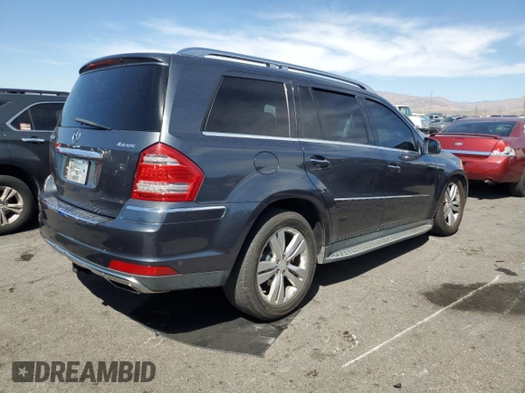 2011 Mercedes-Benz GL-Class GL 450 with VIN 4JGBF7BE3BA627146, listed as a Copart auction lot 52482745 with 309,711 mi miles and Salvage Title. Bid and sale history available at carsss.com. Image 3.