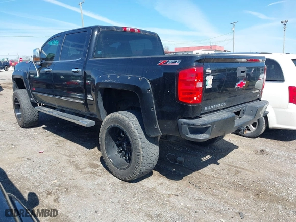 2015 Chevrolet Silverado 1500 LTZ with VIN 3GCUKSEJ2FG449967, listed as a IAAI auction lot 41834854 with 1 mi miles. Bid and sale history available at carsss.com. Image 3.