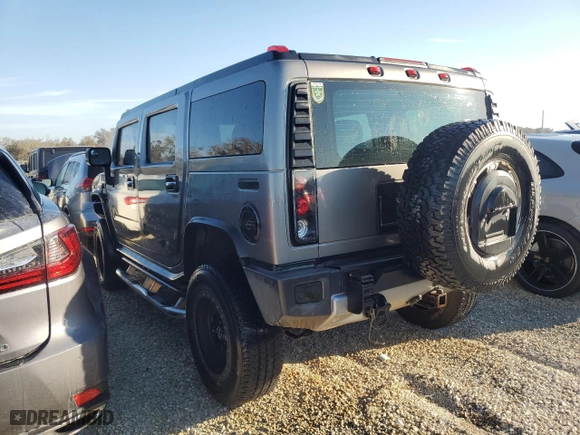 2008 Hummer H2 SUV with VIN 5GRGN23848H101891, listed as a Copart auction lot 77251924 with 178,544 mi miles and Salvage Title. Bid and sale history available at carsss.com. Image 2.