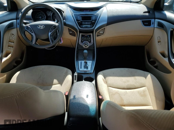 2013 Hyundai Elantra GLS with VIN 5NPDH4AE5DH394020, listed as a Copart auction lot 62685435 with 142,831 mi miles and Clean title. Bid and sale history available at DreamBid. Image 8.