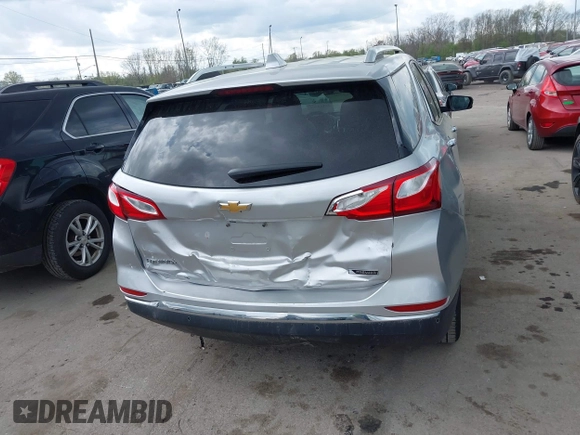 2018 Chevrolet Equinox Premier with VIN 2GNAXMEV7J6106781, listed as a IAAI auction lot 42113301 with 114,585 mi miles. Bid and sale history available at carsss.com. Image 16.
