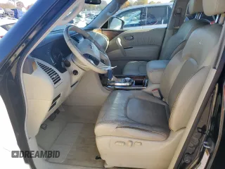 2012 Infiniti QX56 7-passenger with VIN JN8AZ2NE0C9020280, listed as a Copart auction lot 76910394 with 149,414 mi miles and Salvage Title. Bid and sale history available at carsss.com. Image 7.