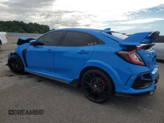 2021 Honda Civic Type R Touring z VIN SHHFK8G76MU200876, wystawiony jako Copart lot #57042224 z przebiegiem Nie podano mil oraz Szkoda całkowita • Salvage title. Historia ofert i sprzedaży dostępna na DreamBid. Obrazek 2.