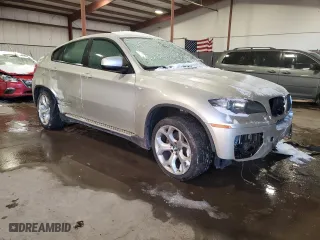 2011 BMW X6 35i with VIN 5UXFG2C57BLX09002, listed as a Copart auction lot 41760155 with 90,169 mi miles and Salvage Title. Bid and sale history available at carsss.com. Image 4.