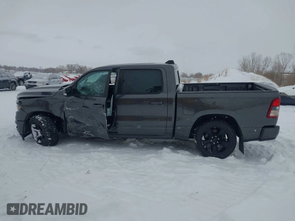 2020 Ram 1500 Big Horn with VIN 1C6SRFFT2LN182740, listed as a IAAI auction lot 41516660 with 86,489 mi miles and . Bid and sale history available at DreamBid. Image 14.