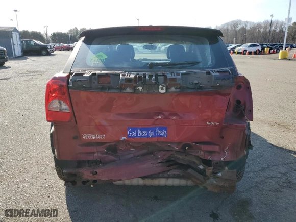2010 Dodge Caliber SXT with VIN 1B3CB4HA2AD630108, listed as a Copart auction lot 48923155 with 111,163 mi miles and Salvage Title. Bid and sale history available at carsss.com. Image 6.