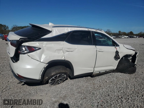 2021 Lexus RX 450h with VIN 2T2HGMDA5MC059173, listed as a Copart auction lot 80161234 with Not provided miles and Non repairable. Bid and sale history available at DreamBid. Image 3.